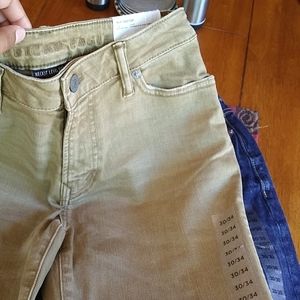 Khaki jeans american eagle
